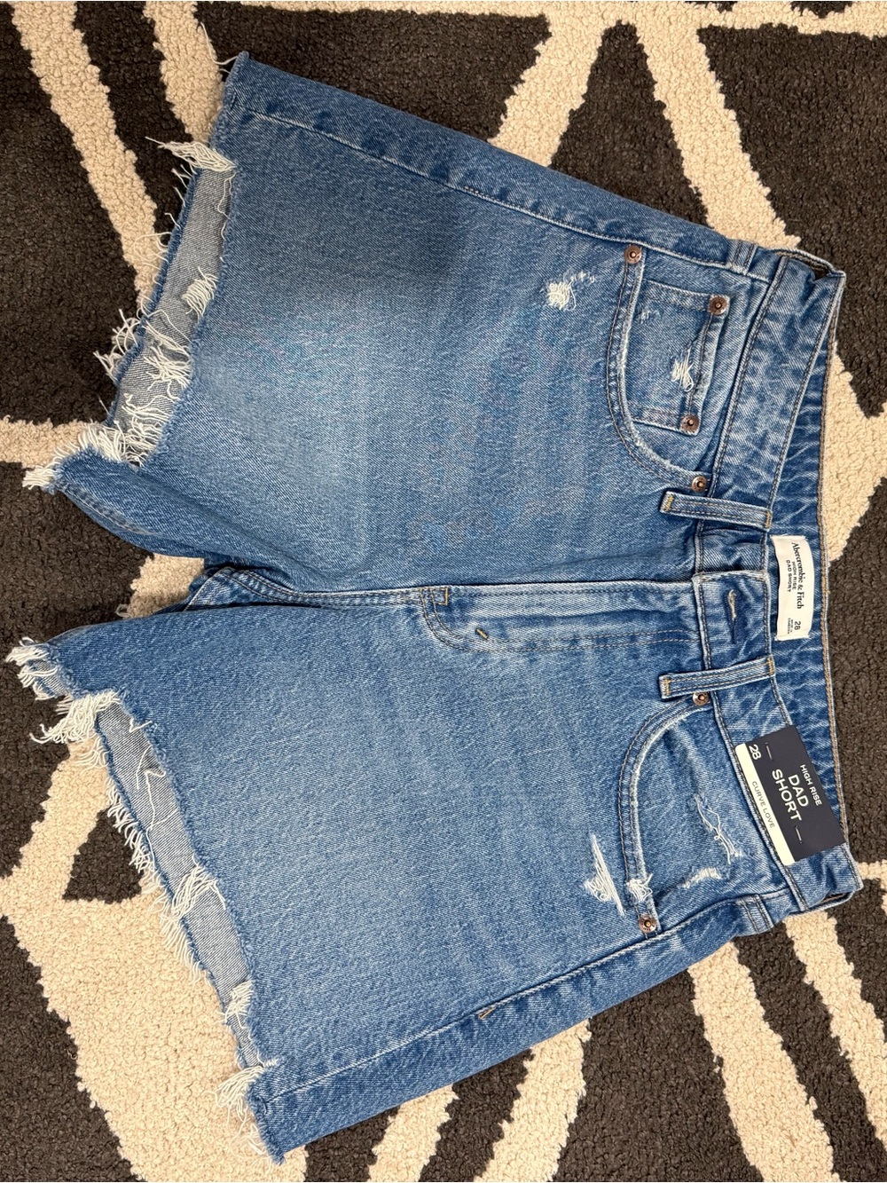 Denim Cutoff Short - Blue Women's Shorts